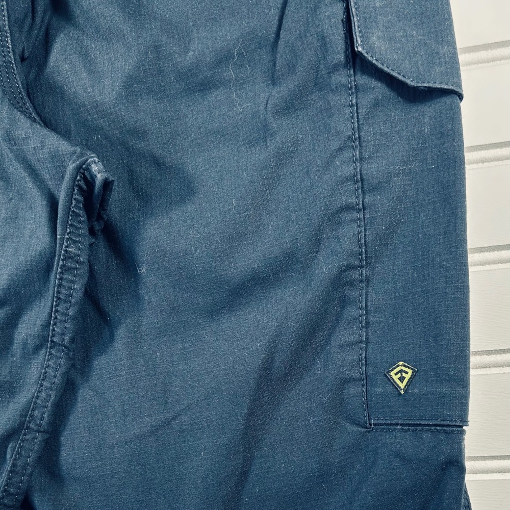 First Tactical V2 Tactical Pants Mens 32x32 Navy Blue Ripstop Cargo Workwear - Picture 14 of 14